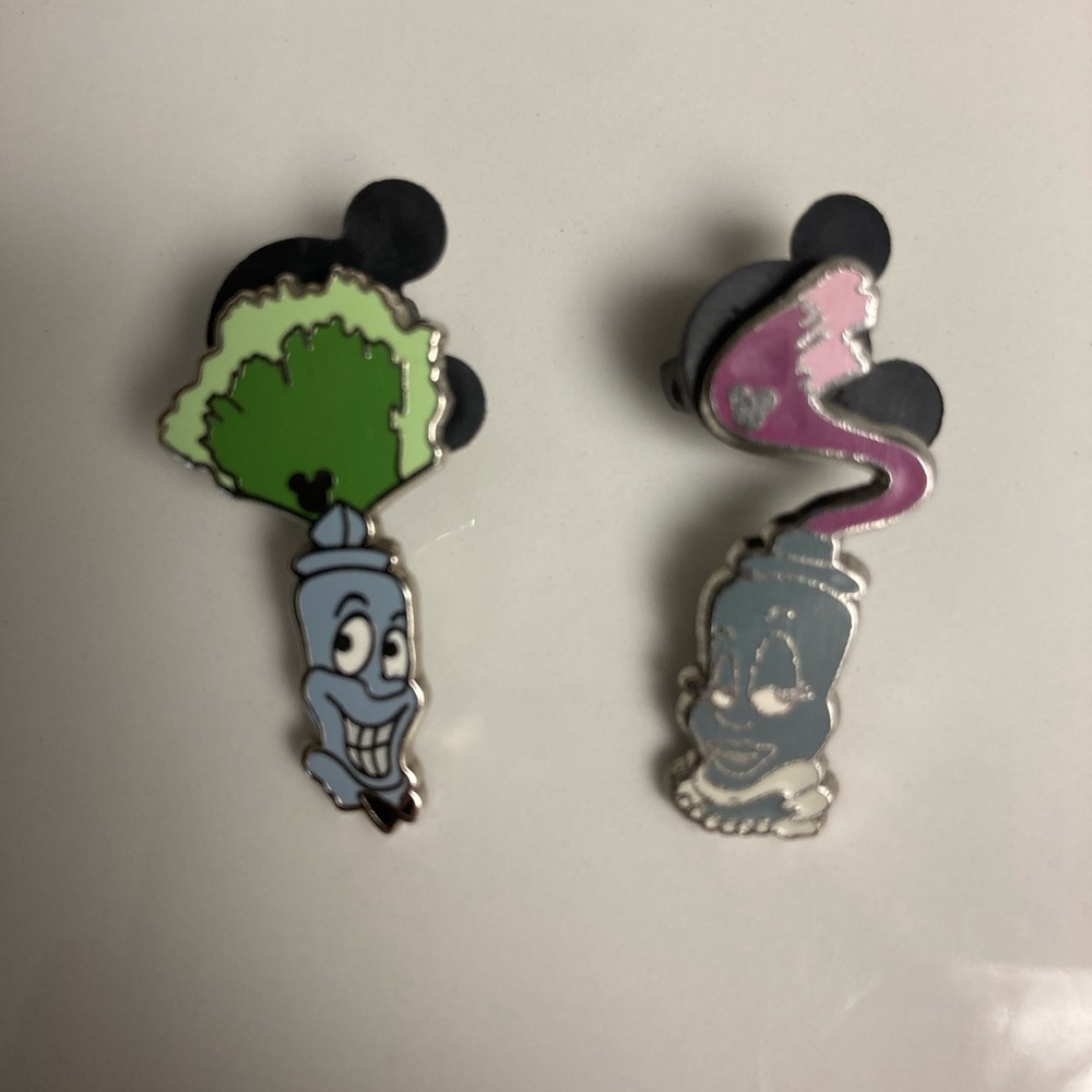 World of Color Green and Purple Fountain Pins